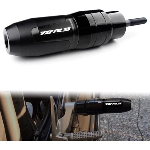 For YAMAHA YZF-R3 YZFR3 YZF R3 2012-2020 Motorcycle CNC Accessoires Falling protection Exhaust Slider Crash pad slider with logo