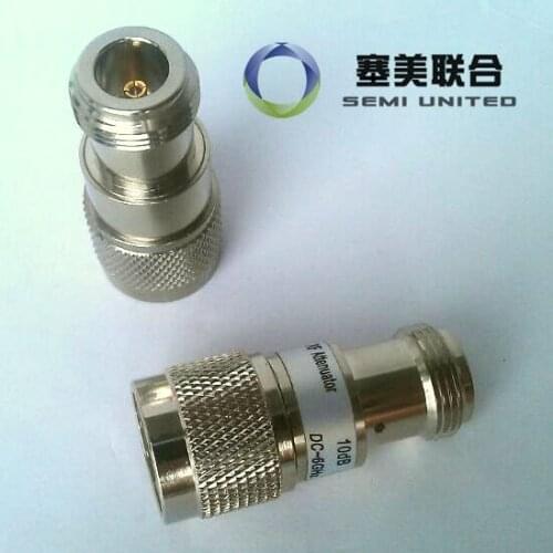 N-type coaxial fixed attenuator Attenuation ATT: 1-60dB; Frequency: DC-3G, 6G, 12G; Power: 5w