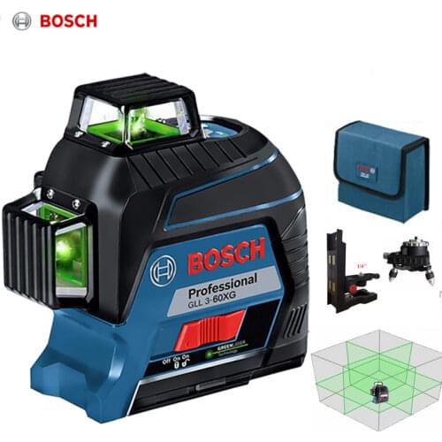 Bosch Laser Level 12-Line Green Laser Leveling Projection Line For Home Decoration Laser Level Outdoor Available Without Toolbox