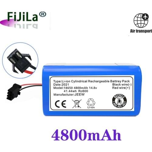 100%Original 14.8V 6800mAh robot Vacuum Cleaner Battery Pack replacement for chuwi ilife A4 A4s A6 A9,V7,V7s Pro Robotic Sweeper