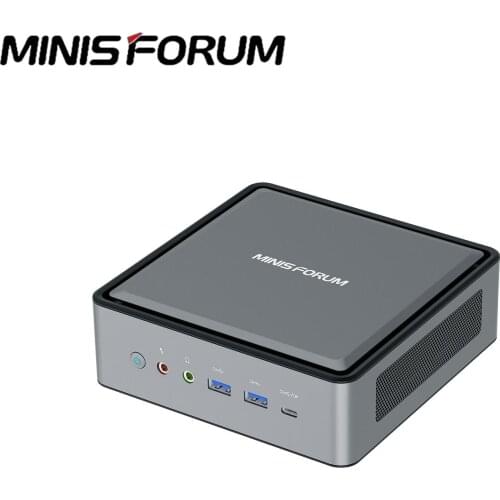 MINISFORUM HM50 MINI PC Windows 10 AMD Ryzen 5 4500U Pro WIFI6 AX200 BT5.1 DDR4 Gaming PC Gamer Computer TV BOX Office