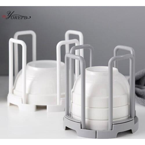 OYOREFD Telescopic Kitchen Dish Drying Rack Tableware Drain Rack Multi-function Kitchen Cabinet Bowl Dish Organizer Plate Rack