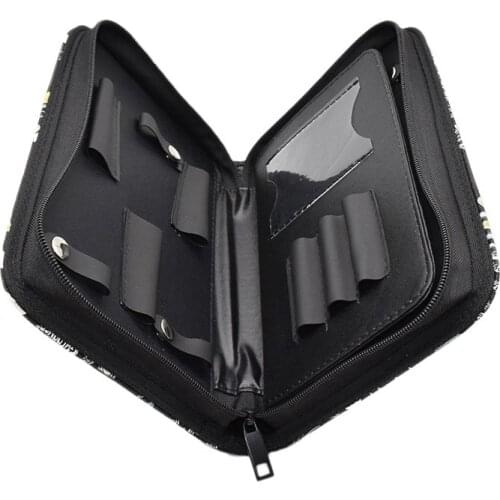 Professional Hair Scissors Bag Hair Clip Comb Hairdressing Tool Storage Bag Hairdresser Handbag Can Hold 12 Tools