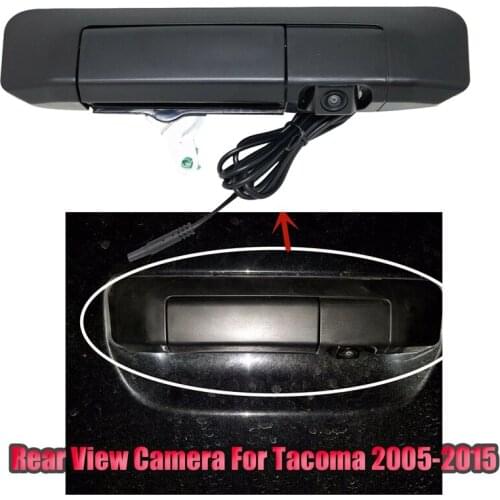 Novel-for Toyota Tacoma 2005-2015 Tailgate Handle with Reverse Backup Camera Rearview Camera