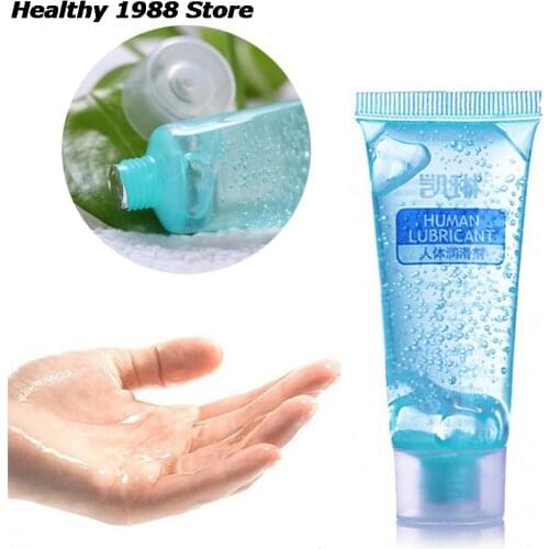 Sex Lubricant 20mL Transparent Lubricant Water-based Sex Oil Vaginal Anal Gel Adults Sex Product