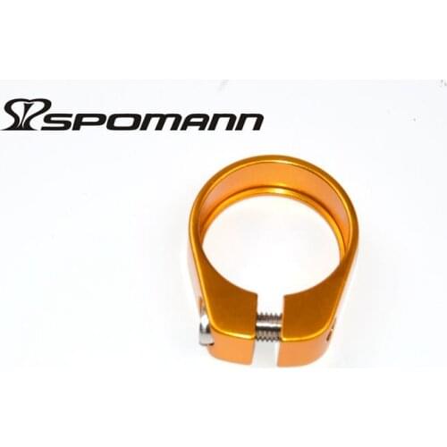 Ultralight Aluminium Alloy MTB Bike fixed Clamp Mountain Road Bicycle 27.2mm Seatpost Clamp Seat Clip for 31.8mm Frame Tube