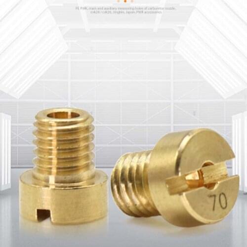 Alconstar 12Pcs/Set Universal Motorcycle Carburetor Carburador Main Jets For PHBG AD/DS Racing Carb #45-#72 #72-#102