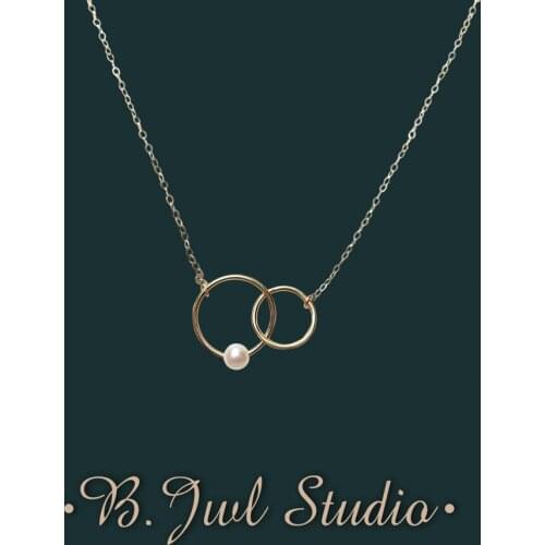 2021 New Gold Filled Necklace Freshwater Pearl Necklace Womens Collar Wedding Chain Necklace Necklace Jewelry