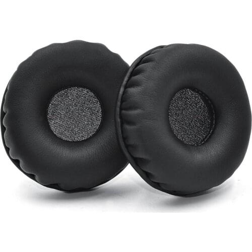 1 Pair Headphone Cushions Replaceable Dust-proof Soft Gaming Headphone Sleeves for Jabra-evolve 20/20se/30/30II/40/65/65