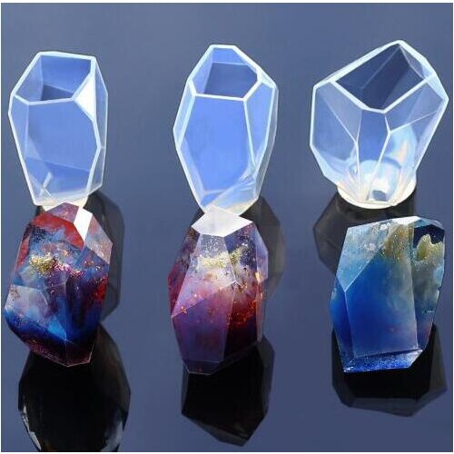 1pc Tangent Stone DIY Craft Silicone Mould DIY Resin Decorative Craft Jewelry Key chain Making Mold epoxy resin molds diy gift