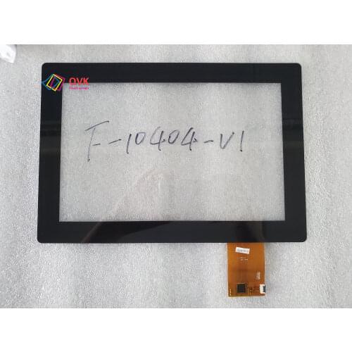 New touch screen P/N F-10404-V1 Capacitive touch screen panel repair replacement parts free shipping