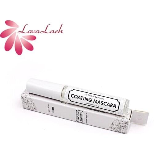 10pcs COATING MASCARA Korean original eyelash extension Care Coat False Eyelash Setting Protective Liquid Coating Sealant tools