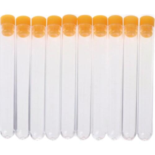 10x Transparent Knitting Sewing Felting Needle Plastic Bottle Storage Container