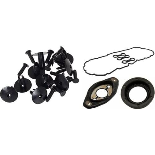 2 Set Car Accessories: 1 Set Fender with Fasteners Rivet Snaps Decorative Snaps & 1 Set Adjuster Gasket Oil Seal Gasket