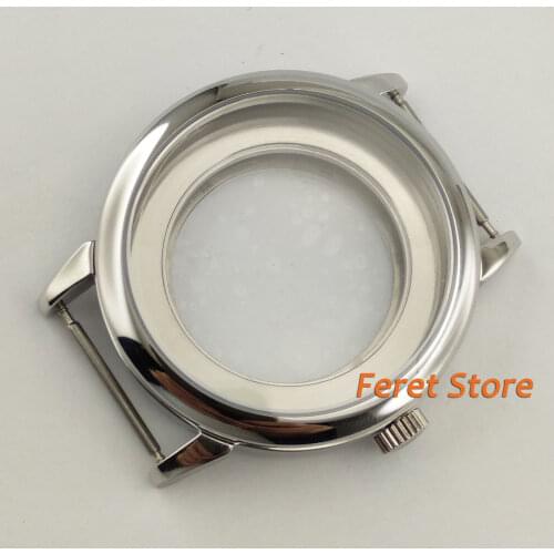 40mm Sapphire Glass watch Case Fit ETA 2836,DG2813/3804,Miyota 82 Series movement p57