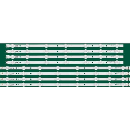 100% New 8pcs/Kit LED strips for SAMSUNG 50 TV UN50FH5303 UN50H5303AK UN50H6203AF UN50H5203AF UN50H5303AF UN50J5000 UN50FH5030