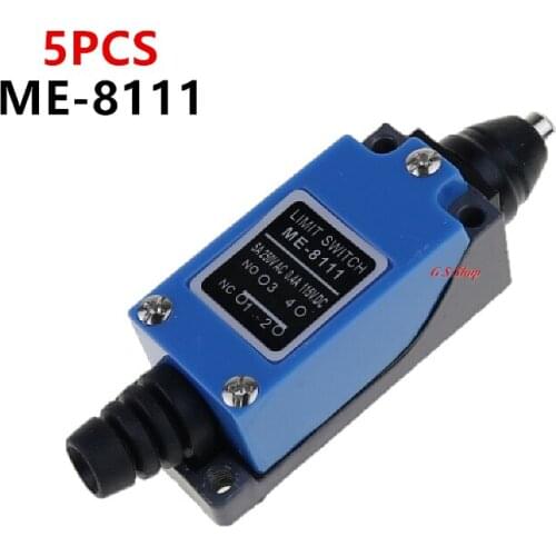 5 Pcs ME ME-8111 forms limit switch direct pressure plunger type Limit Switch Limit