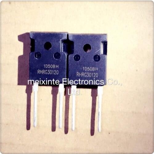 50pcs/lot RHRG30120 G30120 TO-247 Common fast recovery diode rectifier for electric welding machine 30A 1200V TO-3P
