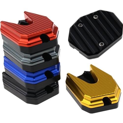 Motorcycle Accessories Kickstand Sidestand Stand Extension Enlarger Pad For HONDA PCX 125 PCX 150 PCX125 PCX150 2016-2019