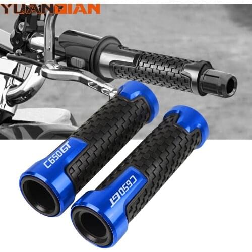 7/8"22mm cnc Aluminum Motorcycle Accessories Handle Bar Grip For BMW C650GT 2011 2012 2013 2014 2015 2016 2017 2018 2019