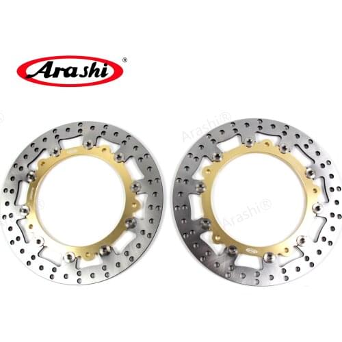 ARASHI CNC Floating Front Brake Disc Rotors Disk For BMW K 1200 RS K1200RS 1997 1998 1999 2000 / R 1200 C R1200C 1997 - 2001