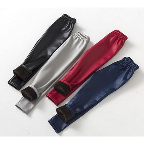 Free shipping Grils Leggings Pants Winter Thick Children Kids Velvet Warm Skinny Pants Toddler Warm Elastic Waist Trousers Hot