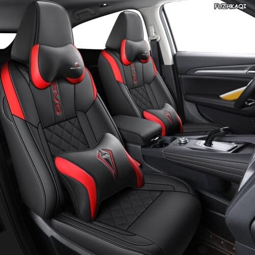 FUZHKAQI custom leather car seat cover for Haval F7 F7X 2017-2021 years Automobiles Seat Covers