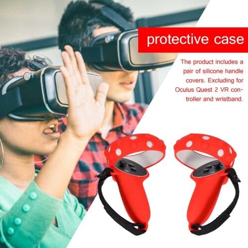 VR Handle Cover Protective Case for Oculus Quest 2 Anti-drop non-slip handle controller silicone protective cover VR accessories