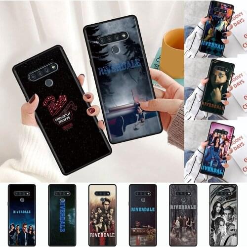 Riverdale Tv Capa for LG K41s K61 K50 G6 K50s G7 K40s K52 K40 K42 K71 G8 ThinQ Case Mobile Phone Bag Black Soft Cover