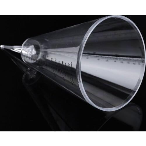 Rain Gauge Ground Spike Precipitation Garden Yard Rainfall Measuring Tools mm in Y5JA