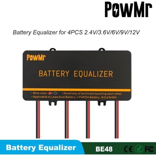 The Newest Battery Equalizer for 4PCS 2.4V/3.6V/6V/9V/12V Lead-acid/Lithium iron phosphate/nickelcadmium secondary Free Shipping