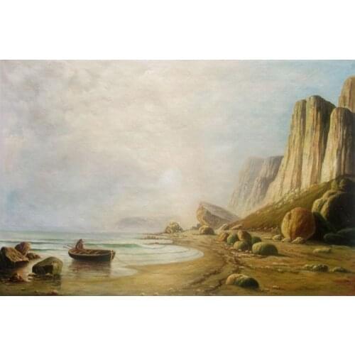Art Painting Boats Coast of Labrador William Bradford oil Painting Canvas Art Reproduction High quality hand painted