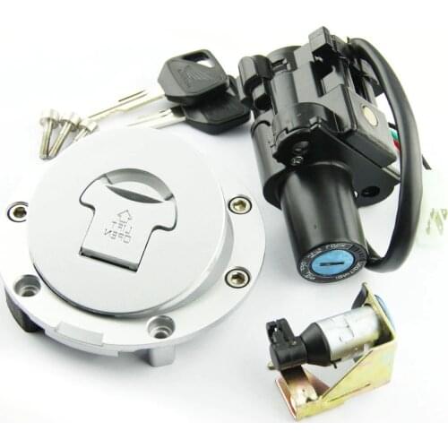 Motorcycle Seat Fuel Gas Cap Kit Ignition Switch For Honda ST1300 CB400 VTEC CB750 F2 CB Seven Fifty NT650 DEAUVILLE HAWK NT700V