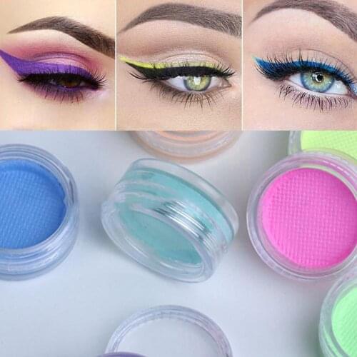 10g Body Paint Bright Pigment Glow In The Dark Party Pack Acrylic Craft Fashion Paint DIY Cool Luminous Decoration P6F9