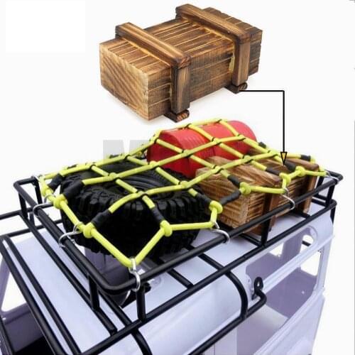 RC Simulation Mini Wooden box Decoration For 1/10 RC Rock Cralwer Car Axial SCX10 90047 Traxxas TRX4 TAMIYA CC01 D90 D110 TF2