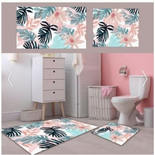 Paradise 2 Piece Bath Mat Set Closet Set