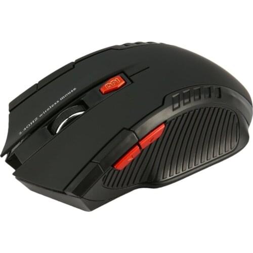 WH109 Portable 2.4GHz Wireless Optical Mouse With USB Receiver Designed for Home Office Game Playing Use Plug and Play