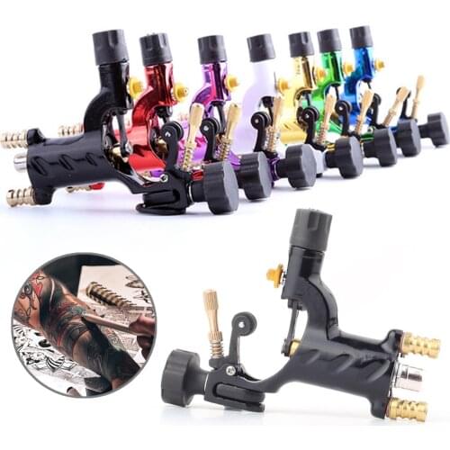 Professional Tattoo Rotary Machine Liner Shader RCA Cord Electric Tattoo Strong Motor Gun Kits Supply Tattoo Makeup Accessories