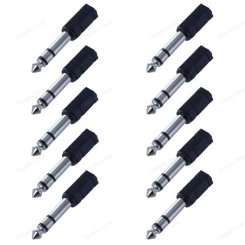 3.5mm 1/8" Female Jack To 6.5mm 1/4" Male Plug Stereo Headphone Adapter 3000pcs/lot