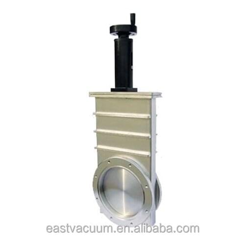 Ultra-high vacuum manual gate valves