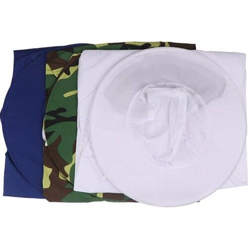 Protective Beekeeping Jacket Veil Smock Equipment Bee Keeping Hat Sleeve Suit