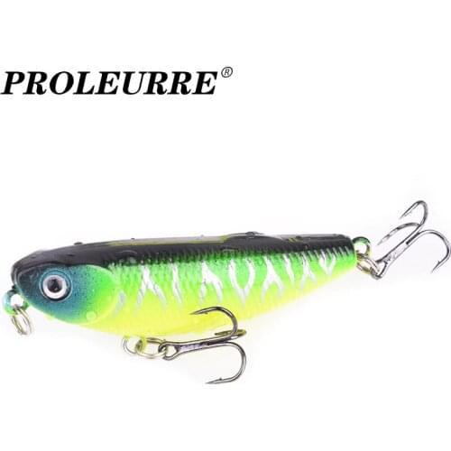 1PCS Floating Pencil Baits 5cm 5.5g Jerkbait Artificial Plastic Hard Lures Crankbaits Pesca Wobblers Carp Bass Fishing Tackle