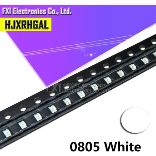 100pcs White 0805 SMD LED diodes light Hot sale