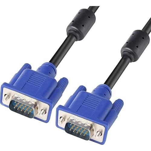 15CM 30cm 5CM Male to Male VGA Extension Cable Cord for PC Computer Monitor Projector Male to Male Computer Cables