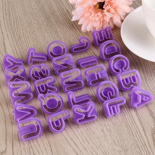40pcs/set Icing Cutter Mold Mould Alphabet Number Letter Tools Fondant Decorating C7X1 Cake O9U5