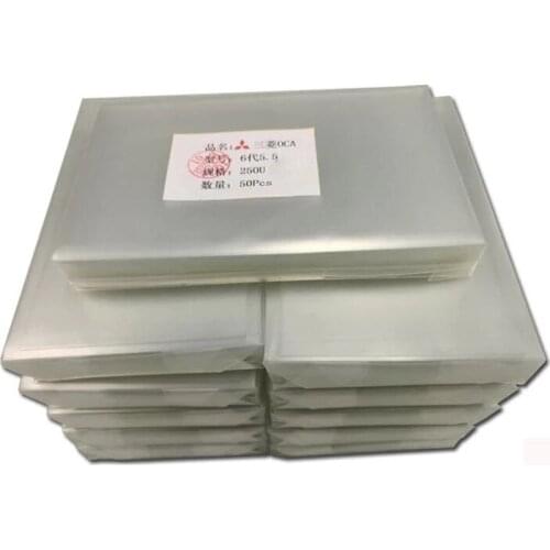 50pcs OCA For mitsubishi for Samsung A10 A20 A30 A40 A50 A60 A70 A80 A90 LCDTouch Glass Lens Film OCA GLue