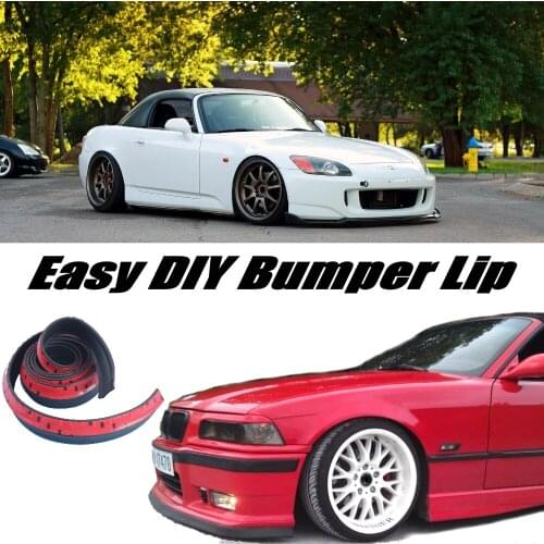 NOVOVISU For HONDA S2000 AP1 AP2 S 2000 Bumper Lip Lips / Top Gear Front Spoiler For Car Tuning / TOPGEAR Body Kit + Strip Skirt