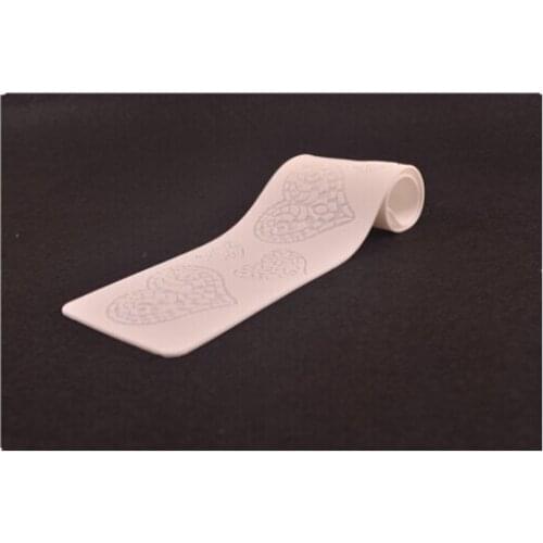 CT5008 Silicone cake mold floral sugar lace mold decoration for wedding cake