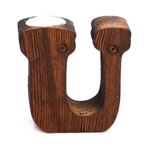 Pony Bed Wood Decorative Letter OF candle holder candle and candlestick свеча и подсвечник vela y candelero