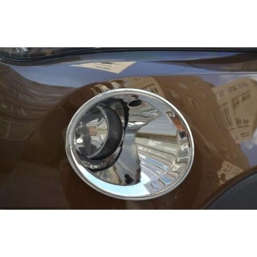 For BMW X1 2010-2012 E84 ABS chrome front fog lamp cover 2pcs